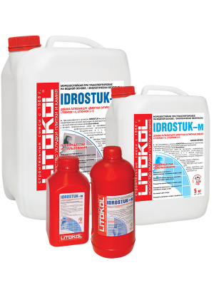 LITOKOL IDROSTUK-M добавка латексная для цементных затирочных смесей (0,6кг)