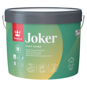 TIKKURILA JOKER краска гипоаллергенная для интерьеров, матовая, база C (9л)