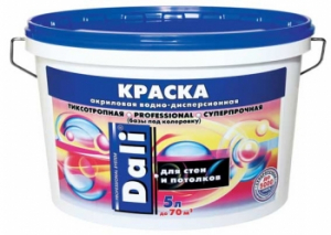 Рогнеда Dali краска акриловая для стен и потолков матовая