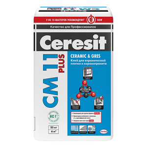Ceresit CM 11 Plus / Церезит СМ 11 Плюс клей для плитки универсальный