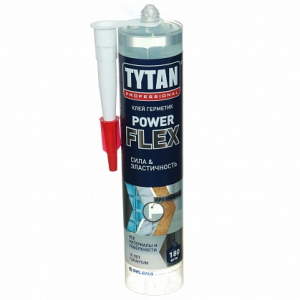 Tytan Professional Power  Flex / Титан повер Флекс клей герметик полимерный