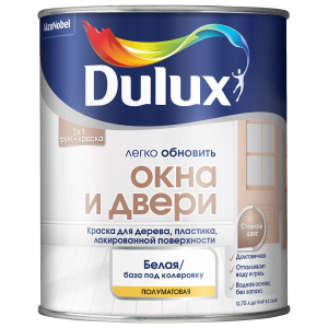 Dulux / Дюлакс Легко обновить Окна и Двери износостойкая краска на водной основе полуматовая