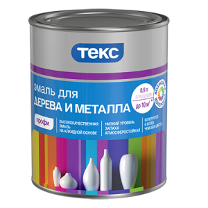 Текс Профи эмаль для дерева и металла универсальная матовая