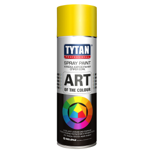 TYTAN PROFESSIONAL ART OF THE COLOUR краска аэрозольная, RAL1018, желтая (400мл)