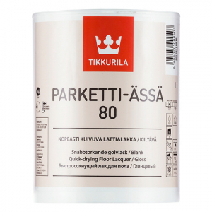 Tikkurila Parketti Assa / Тиккурила Паркетти Ясся лак для пола глянцевый