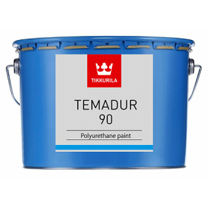 Tikkurila Temadur 90 / Тиккурила Темадур 90 двухкомпонентная, высокоглянцевая полиуретановая краска    