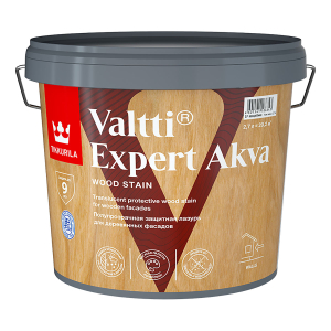 TIKKURILA VALTTI EXPERT AKVA лазурь высокоэффективная защитная, полуматовая, сосна (2,7л)