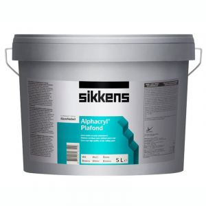 Sikkens Alphacryl Plafond / Сиккенс Альфакрил Плафонд краска глубоко матовая для стен и потолков