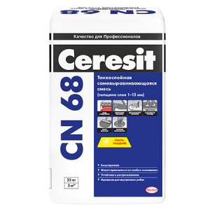 Ceresit CN 68 / Церезит смесь самовыравнивающаяся, тонкослойная