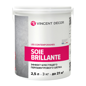 Vincent Decor Soie brilliante / Винсент Декор Суа Брильянт декоративное покрытие с эффектом шелка