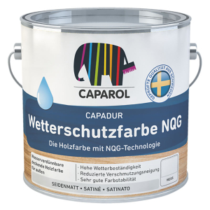 CAPAROL CAPADUR WETTERSCHUTZFARBE NQG краска универсальная, водорастворимая, база 1 (9,6л)