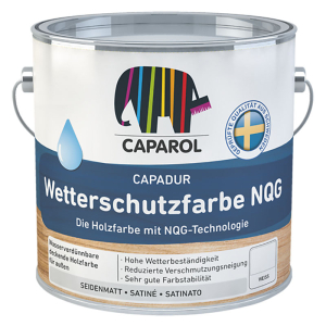CAPAROL CAPADUR WETTERSCHUTZFARBE NQG краска универсальная, водорастворимая, база 1 (4,8л)