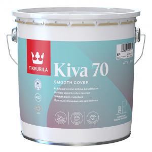 Tikkurila Kiva 70 / Тиккурила Кива лак для мебели глянцевый
