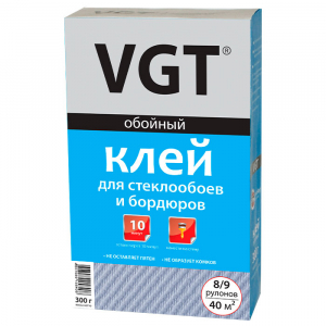 VGT / ВГТ клей для стеклообоев и бордюров сухой