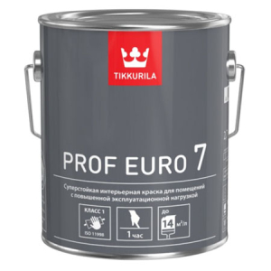 Tikkurila Prof Euro 7 / Тиккурила Проф Евро 7 суперстойкая интерьерная краска