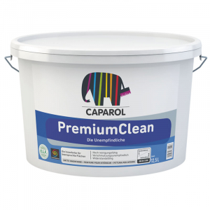 CAPAROL PREMIUMCLEAN краска с эффектом самоочистки, моющаяся, белая, матовая (12,5л)