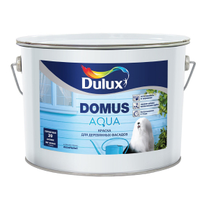 Dulux Domus Aqua | Дюлакс Домус Аква водно-дисперсионная краска для деревянных фасадов полуматовая