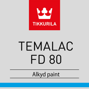 TIKKURILA (INDUSTRIAL) ТЕМАЛАК ФД80 THL краска алкидная (9л)
