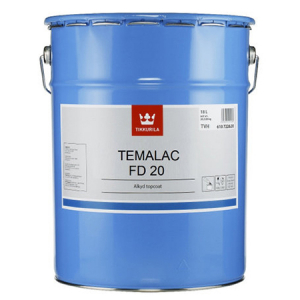 Tikkurila Temalac FD 20 / Тиккурила Темалак ФД 20 краска алкидная полуматовая однокомпонентная   