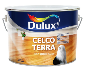 Dulux Celco Terra 20 / Дюлакс Селко Терра 20 лак для паркета полуматовый