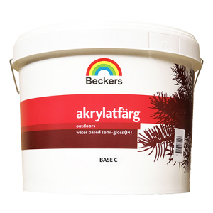 Beckers Akrylatfarg / Беккерс Акрилатфарг универсальная фасадная краска