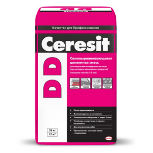 Ceresit DD / Церезит смесь цементная самовыравнивающая