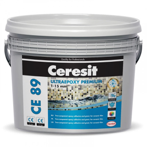 CERESIT CE 89 ULTRAEPOXY PREMIUM затирка двухкомпонентная эпоксидная, 871 Emerald Green (2,5кг)