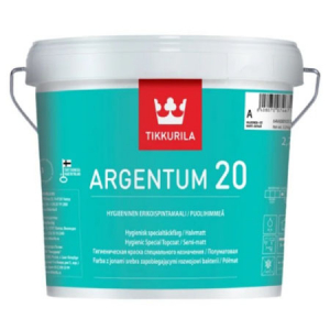 Tikkurila Argentum 20 / Тиккурила Аргентум антимикробная водоразбавляемая краска