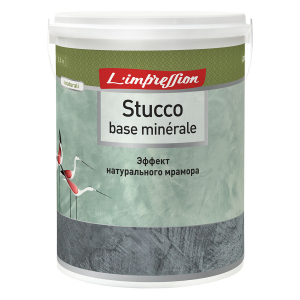 Limpression Stucco base minerale / Лимпрессион покрытие декоративное с эффектом натурального мрамора