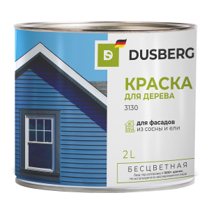 Dusberg / Дюсберг краска для дерева для наружных работ с антисептиком