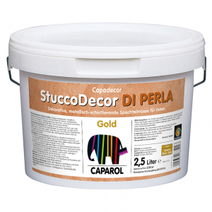 Caparol Capadecor StuccoDecor DI PERLA / Капарол штукатурка декоративная с металлическим эффектом
