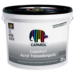 CAPAROL CAPATECT FASSADENPUTZ K15 штукатурка усиленная силоксаном, камешковая, база 1 (25кг)