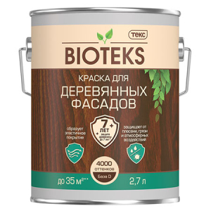 Bioteks / Биотекс краска для деревянных фасадов 