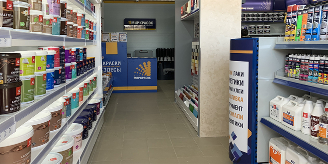 Центр Красок Tikkurila в Наро-Фоминске в ТК Старт