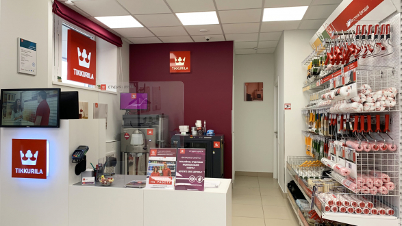 Студия Цвета Tikkurila на Лермонтовском проспекте в Жулебино