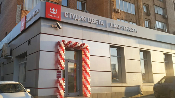 Студия Цвета Tikkurila на ул. Бакунинская и ТТК