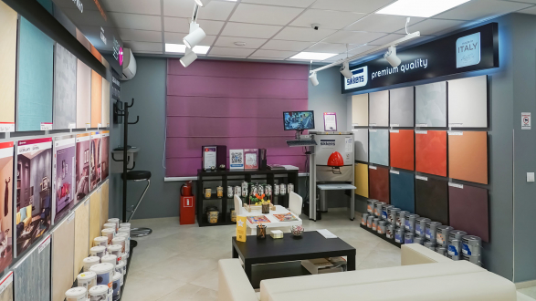 Студия Цвета Tikkurila на Рублевском шоссе
