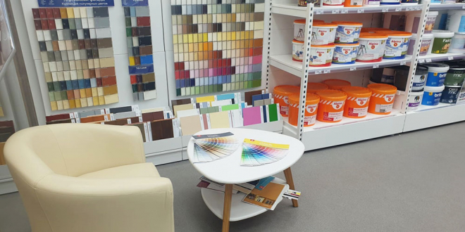 Центр Красок Tikkurila в Иваново в ТК "Аксон"