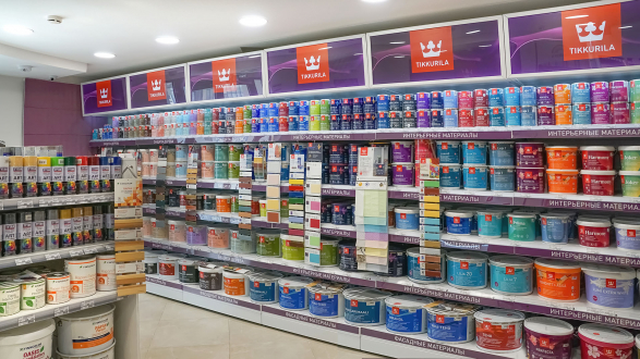 Студия Цвета Tikkurila на Рублевском шоссе
