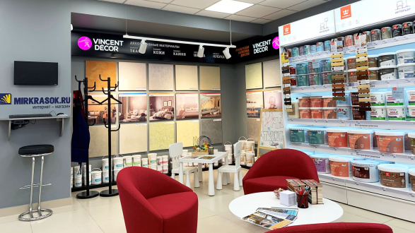 Студия Цвета Tikkurila на Лермонтовском проспекте в Жулебино