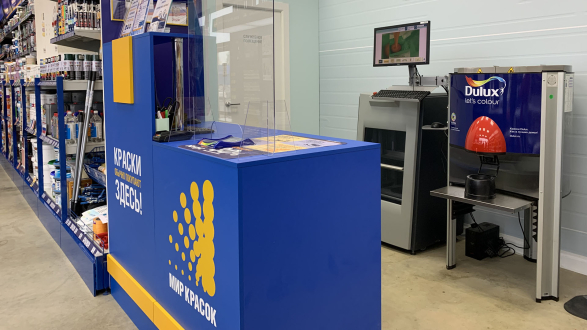 Центр красок Tikkurila в Костроме в ТК "Аксон"