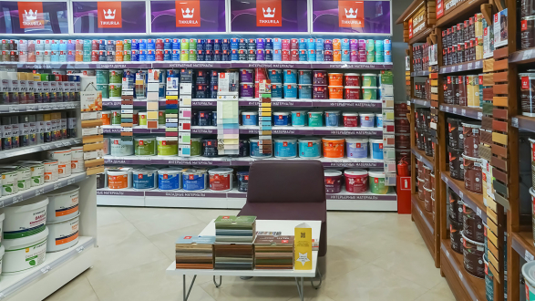 Студия Цвета Tikkurila на Рублевском шоссе