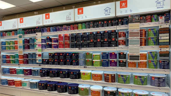 Студия Цвета Tikkurila на Люблинской улице в Марьино
