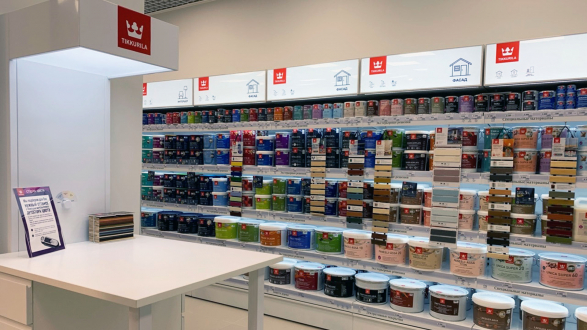 Студия Цвета Tikkurila на Минском шоссе в ТЦ «Pro Decor»