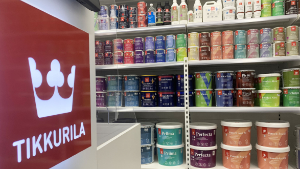 Центр Красок Tikkurila в Центре Дизайна Atrplay
