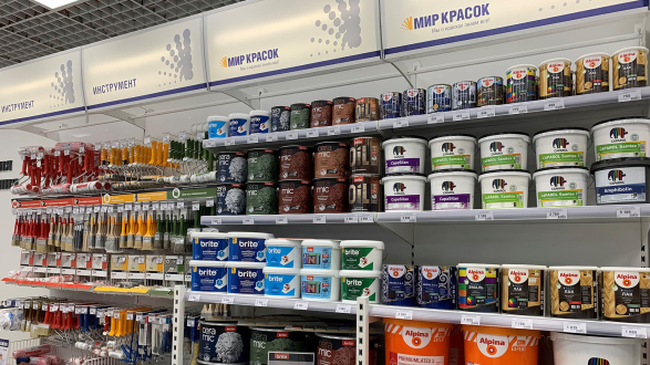 Центр Красок Tikkurila на Каширском шоссе в ТЦ Каширский Двор