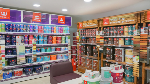 Студия Цвета Tikkurila на Рублевском шоссе