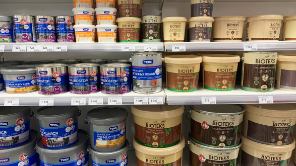 Студия Цвета Tikkurila на Варшавском шоссе в ТЦ Гранд Юг