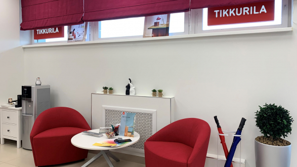 Студия Цвета Tikkurila на Лермонтовском проспекте в Жулебино