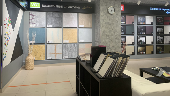 Флагманский магазин. Студия Цвета Tikkurila на проспекте Маршала Жукова